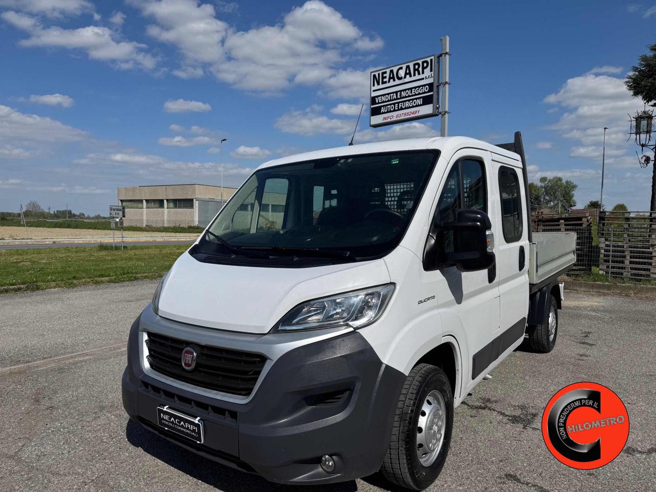 FIAT Ducato 35 2.0 MJET DOPPIA CABINA 7 POSTI CASSONE FISSO-E6